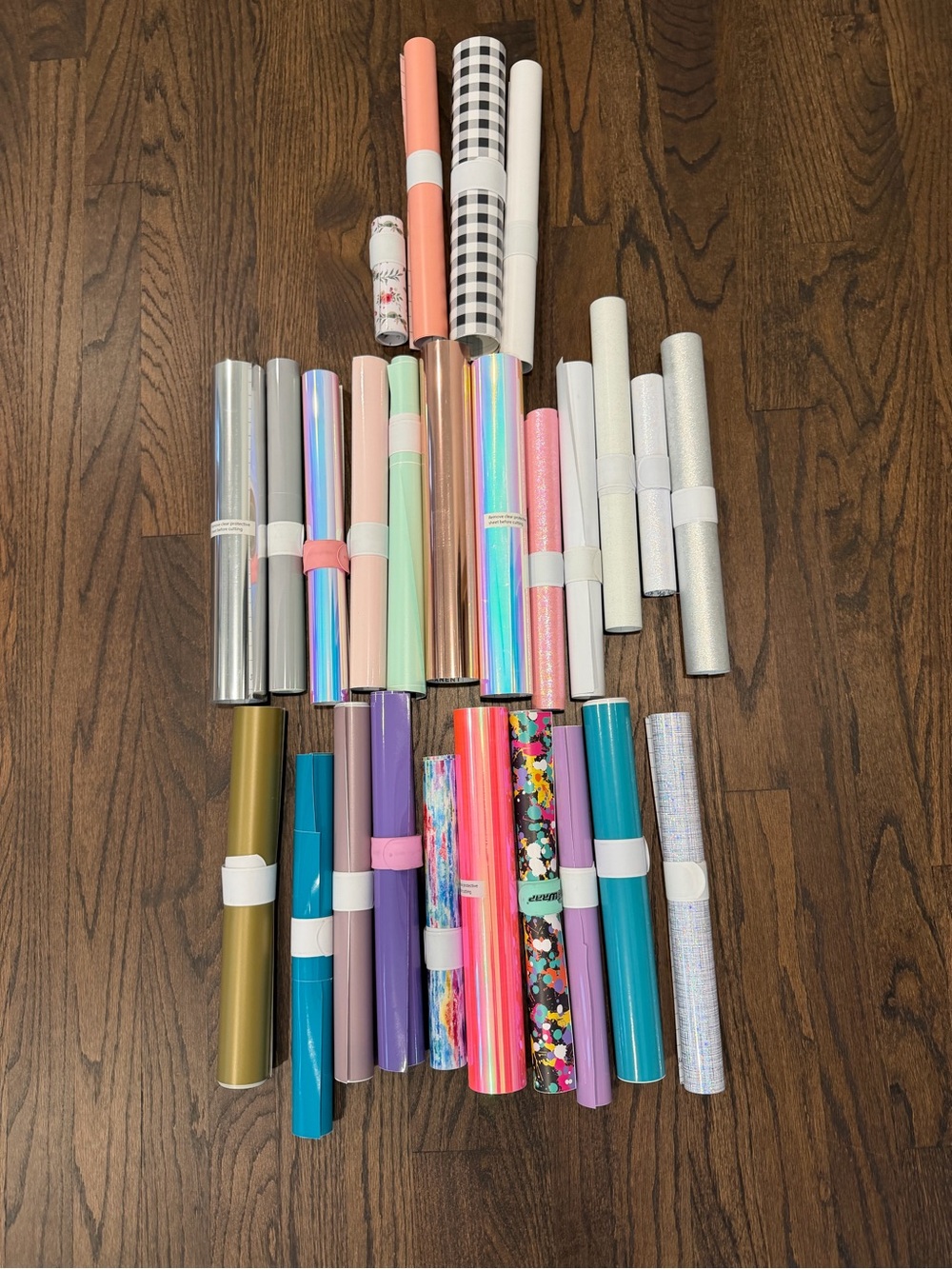 26 roll vinyl craft lot